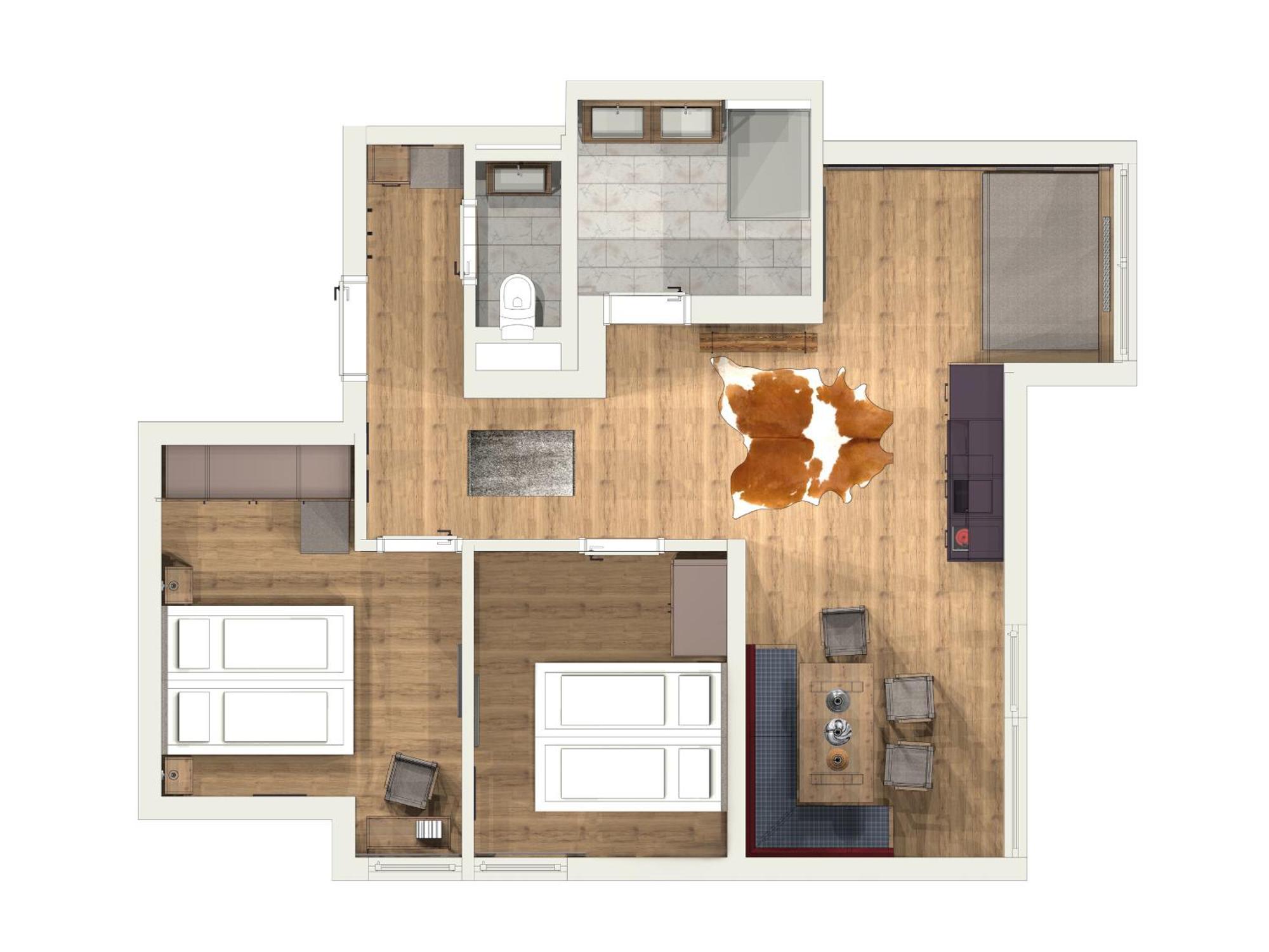 Cabin8 Alpine Flair Apartment